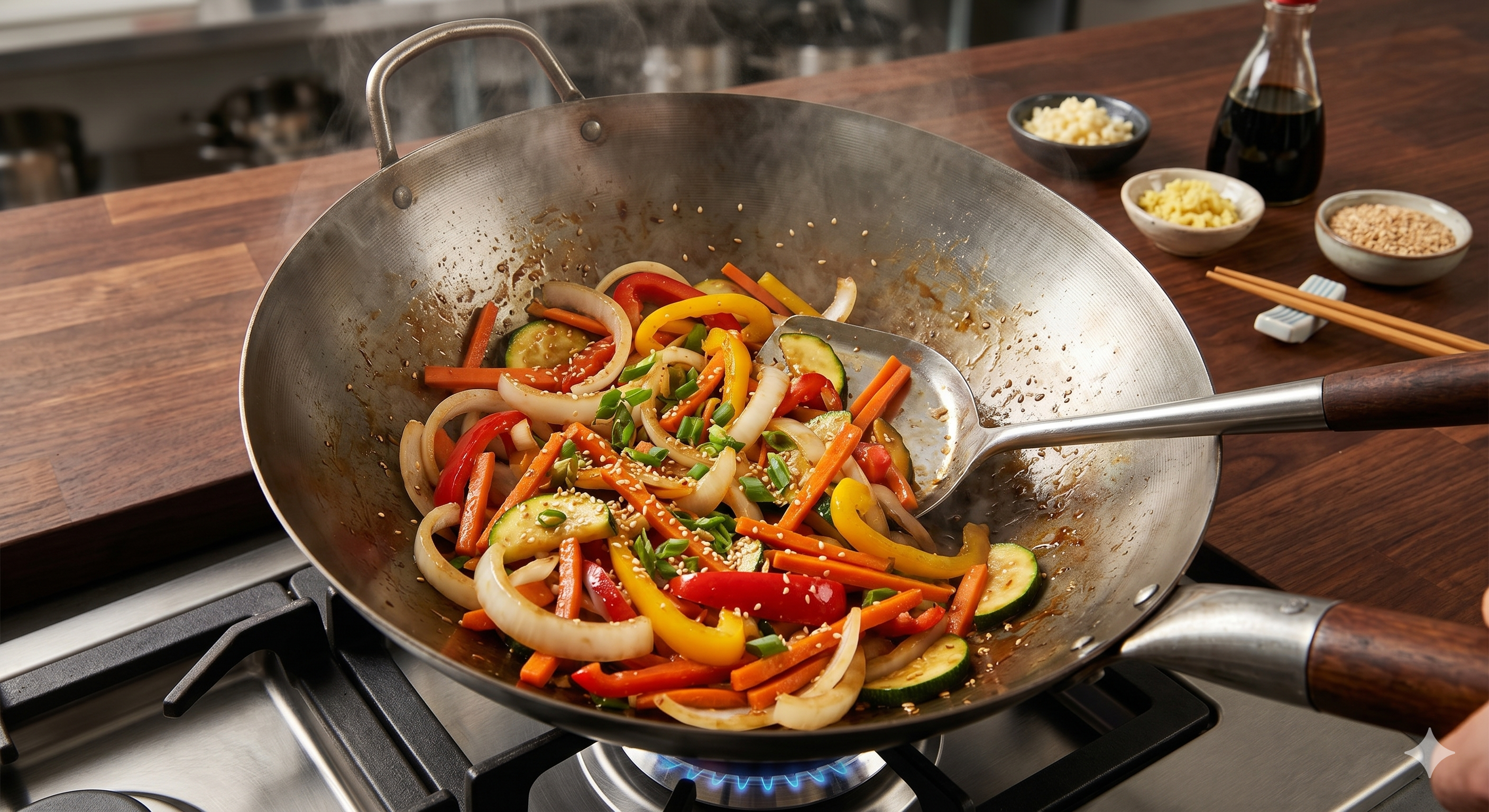 Salteado de Vegetales al Wok